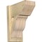 Ekena Millwork Funston Slat Rough Sawn Outlooker, Douglas Fir, 8"W x 14"D x 18"H OUT08X14X18FST06RDF - alternate 1